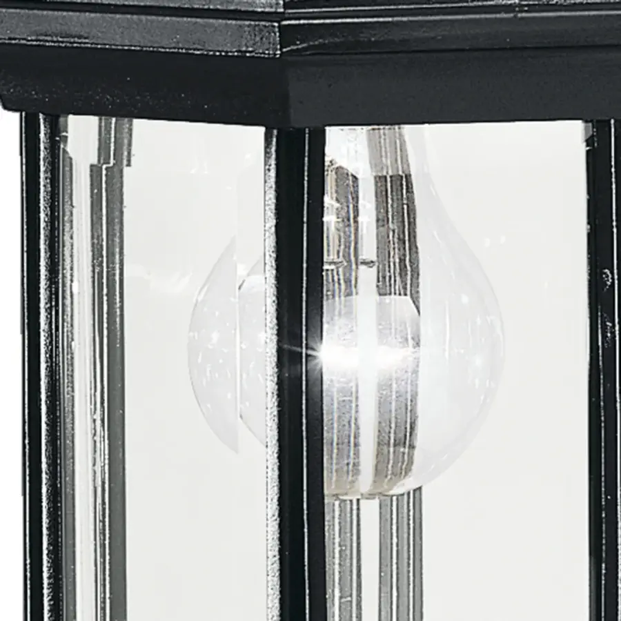Classic Outdoor Wall Light with Timeless Beveled Glass Design - Image 4