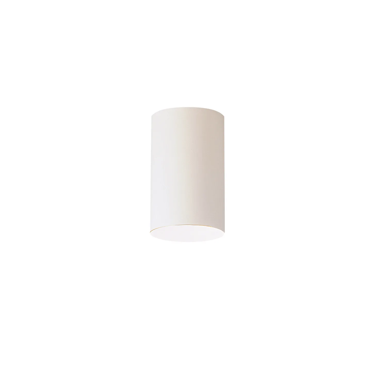 White Outdoor Ceiling Mount Cone Light