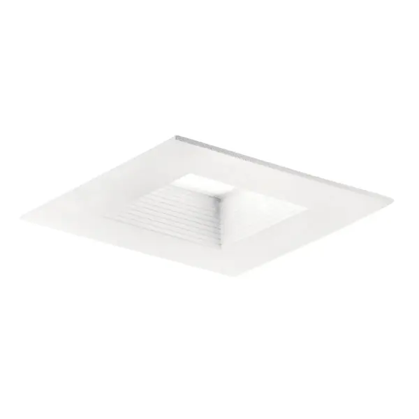 This compact 4-inch recessed downlight delivers 700 lumens of warm 3000K light with integrated LED technology. Wet-rated for versatile installation, dimmable for ambiance control, and energy-efficient for long-term savings. - alternate view