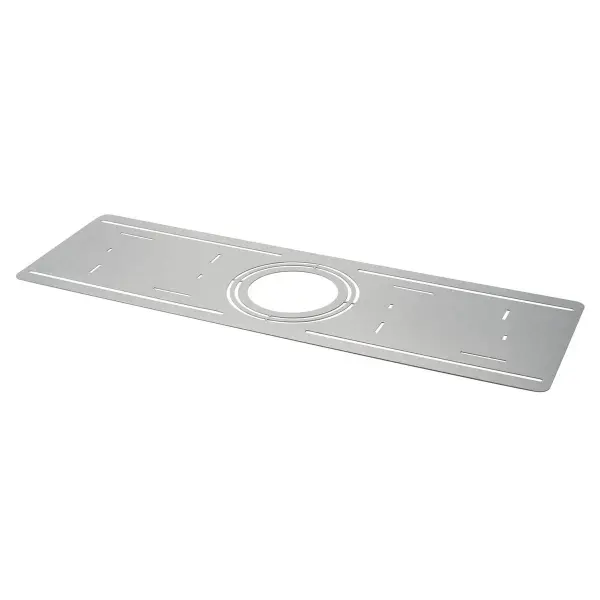 Essential installation accessory for contractors and electricians working with Direct-to-Ceiling recessed downlights. Features multiple knockouts for 1.8, 3, 4, and 6-inch fixtures with 26-inch length for optimal joist spacing.