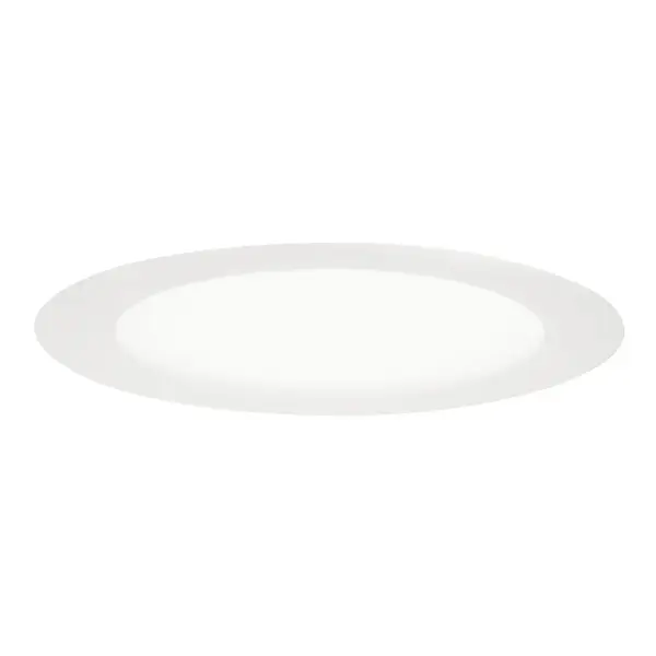 This energy-efficient 6-inch recessed downlight delivers 900 lumens of warm 3000K light in an ultra-slim 2-inch profile. Perfect for low-clearance installations with dimmable LED technology and clean white finish. - alternate view