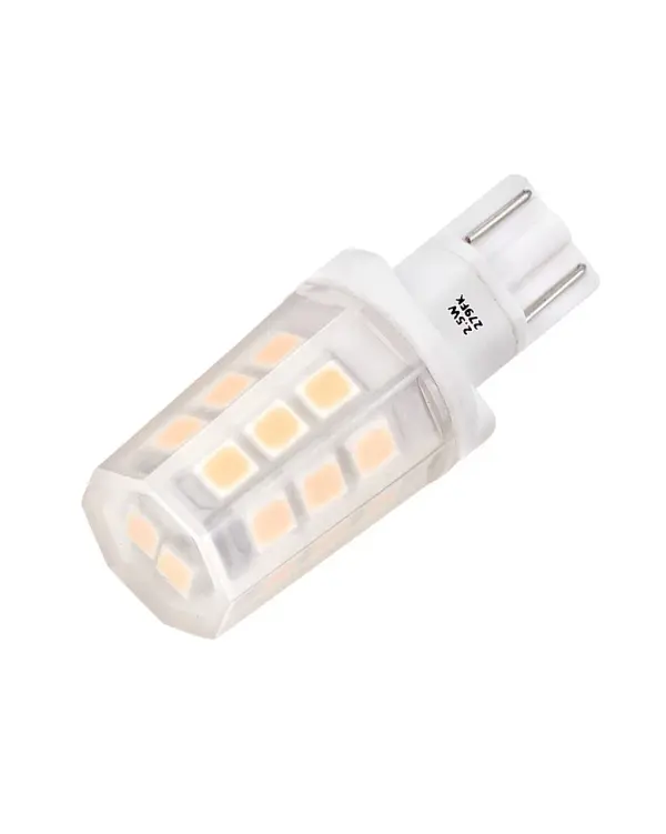 This miniature T5 LED bulb delivers 150 lumens of warm 2700K light in an ultra-compact form factor. Ideal for under-cabinet fixtures, display lighting, and small accent applications where space is limited.