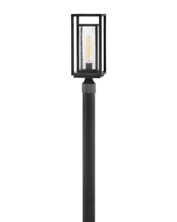 The Republic post lantern combines farmhouse charm with coastal durability. Its composite construction with anti-fading treatment and wet-rated design makes it ideal for harsh outdoor environments while the LED efficiency keeps energy costs low.