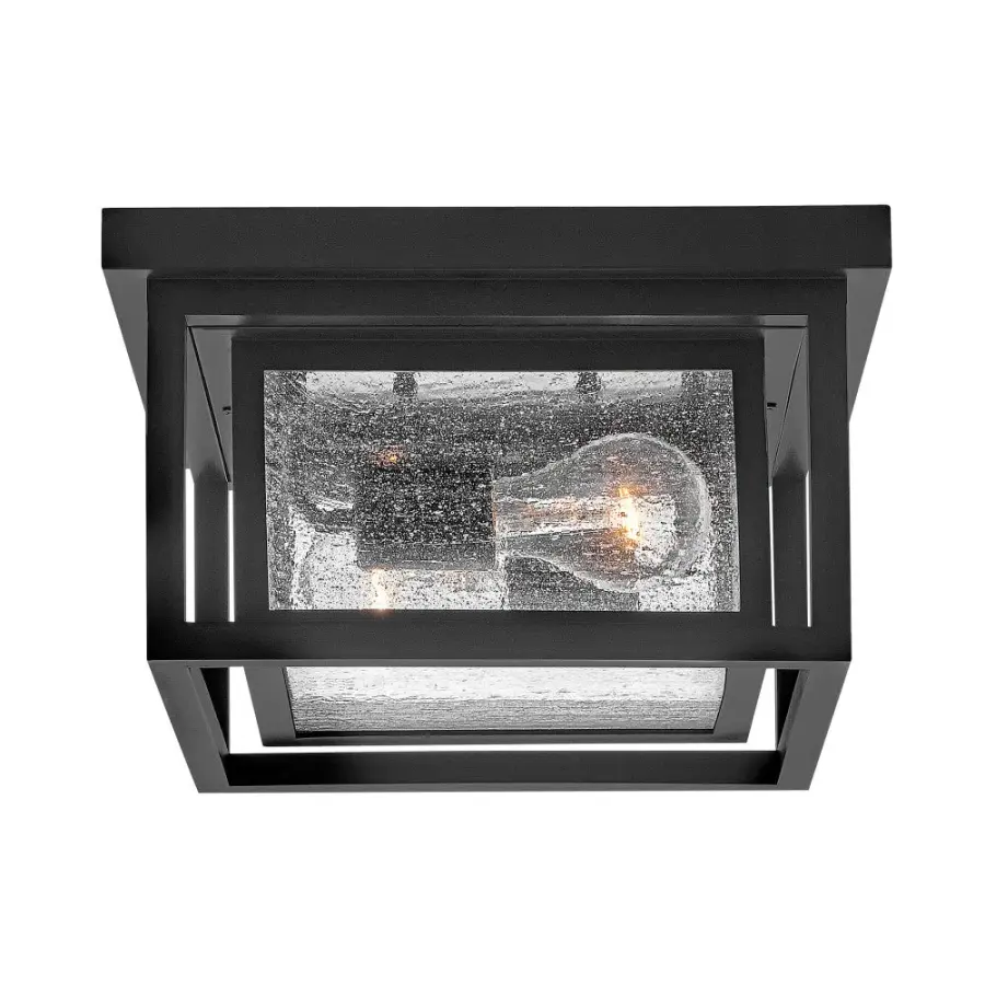 Republic LED Flush Mount in Black - Image 3