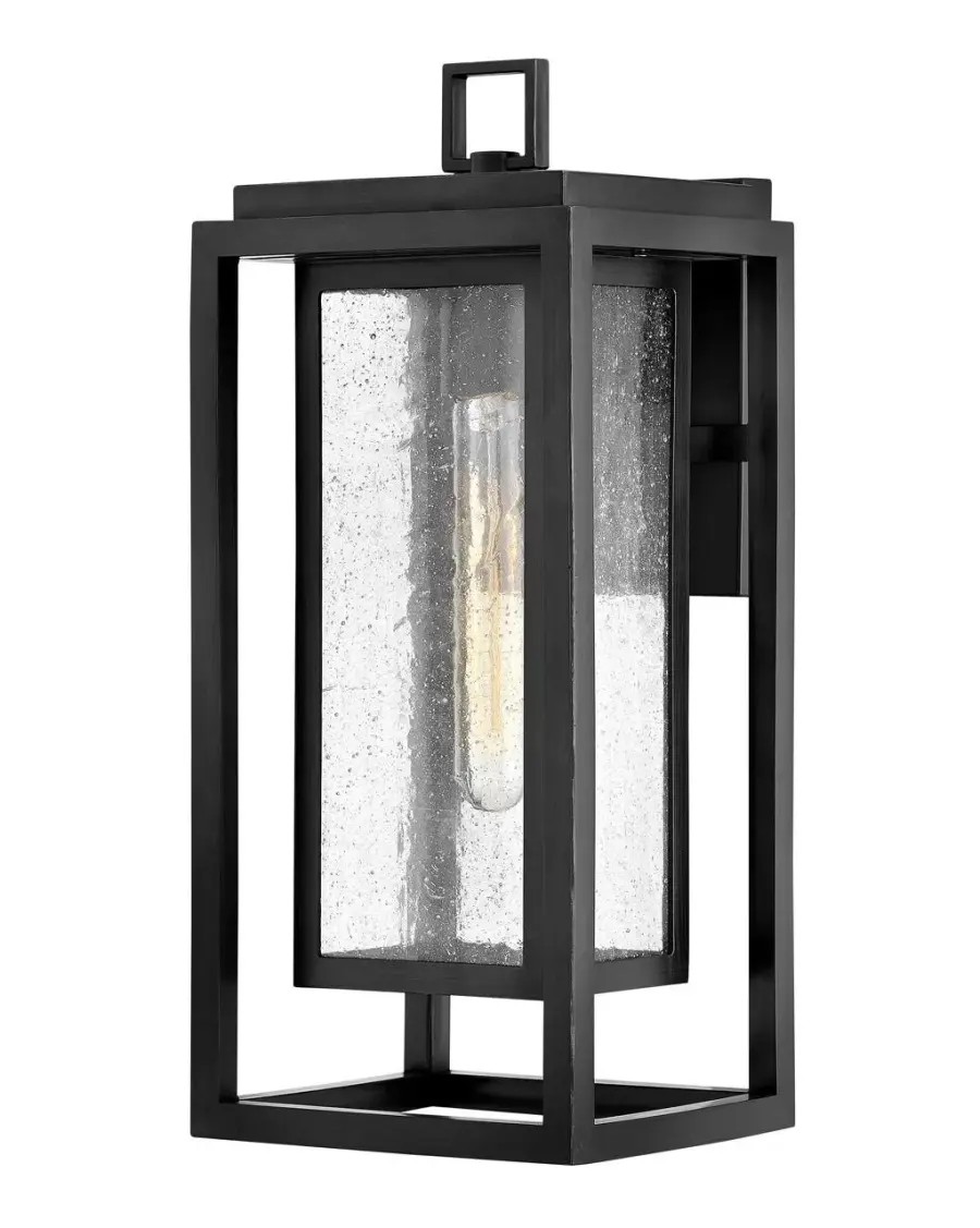 Republic LED Outdoor Wall Sconce in Black