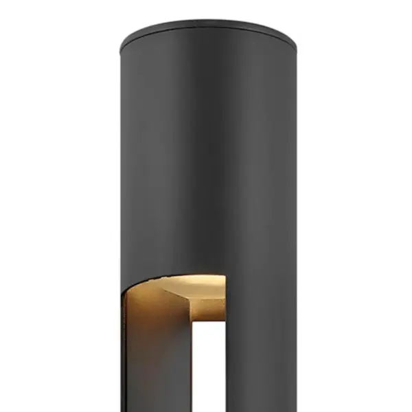 Oslo LED Outdoor Wall Sconce in Black - Image 3