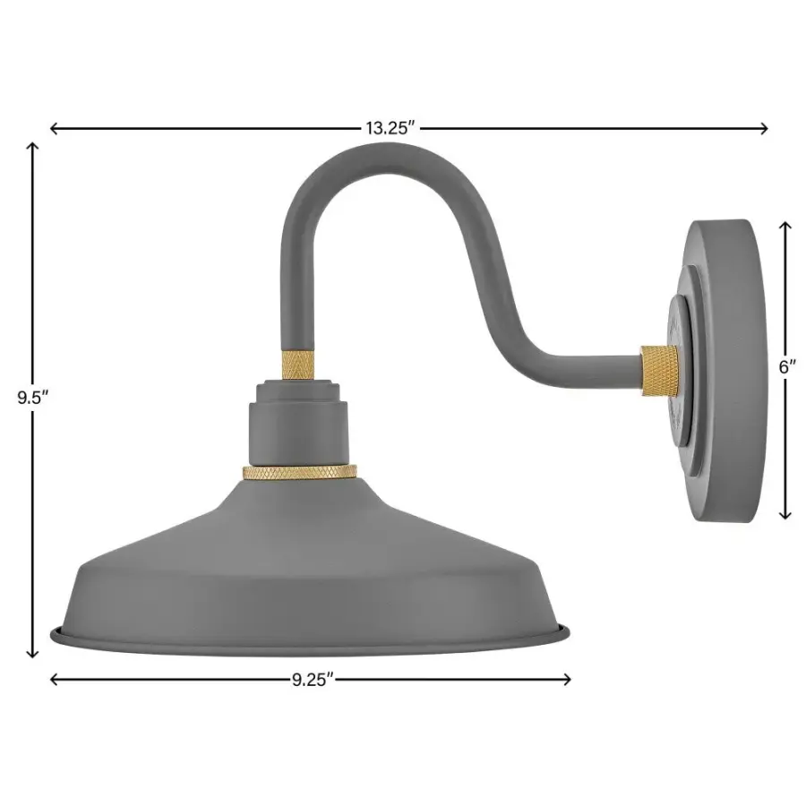 Small Wall Mount Barn Light - Image 2
