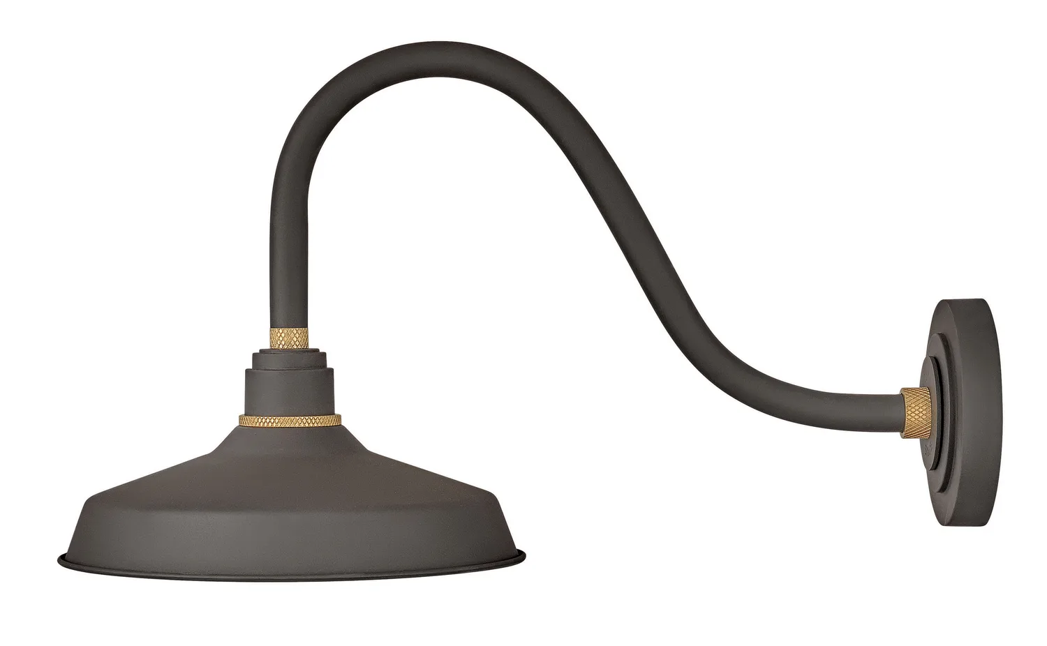 Foundry Classic LED Barn Light in Museum Bronze