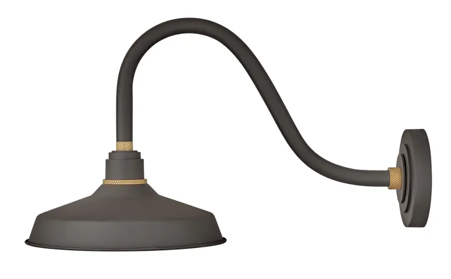 Foundry Classic LED Barn Light in Museum Bronze