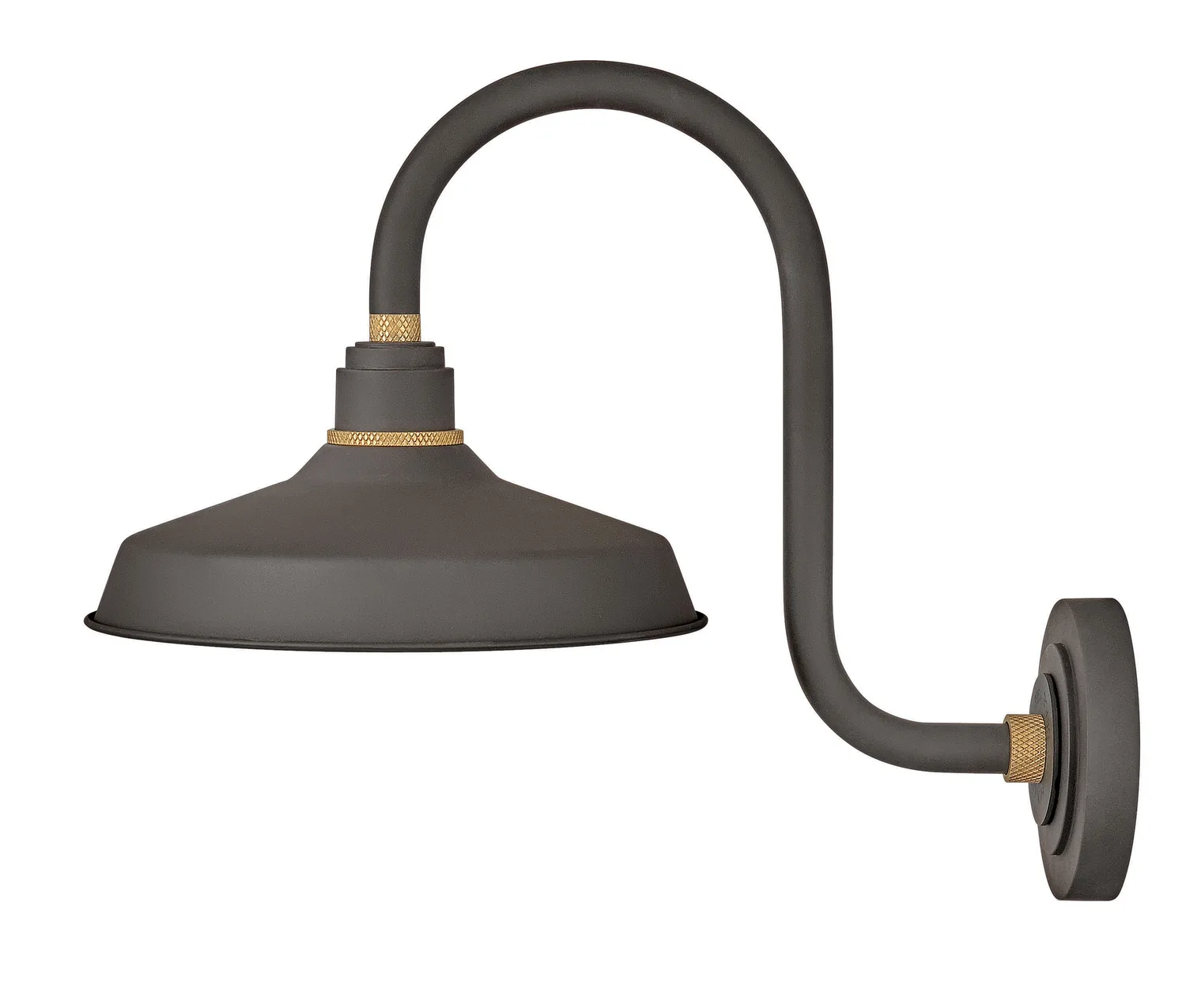 Foundry Classic LED Barn Light in Museum Bronze