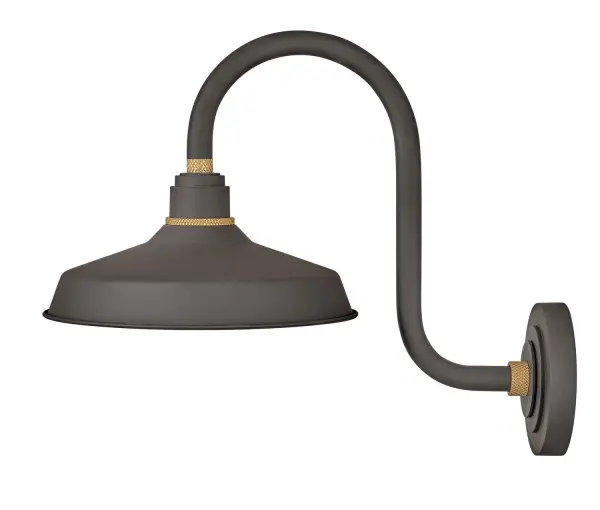 Foundry Classic LED Barn Light in Museum Bronze
