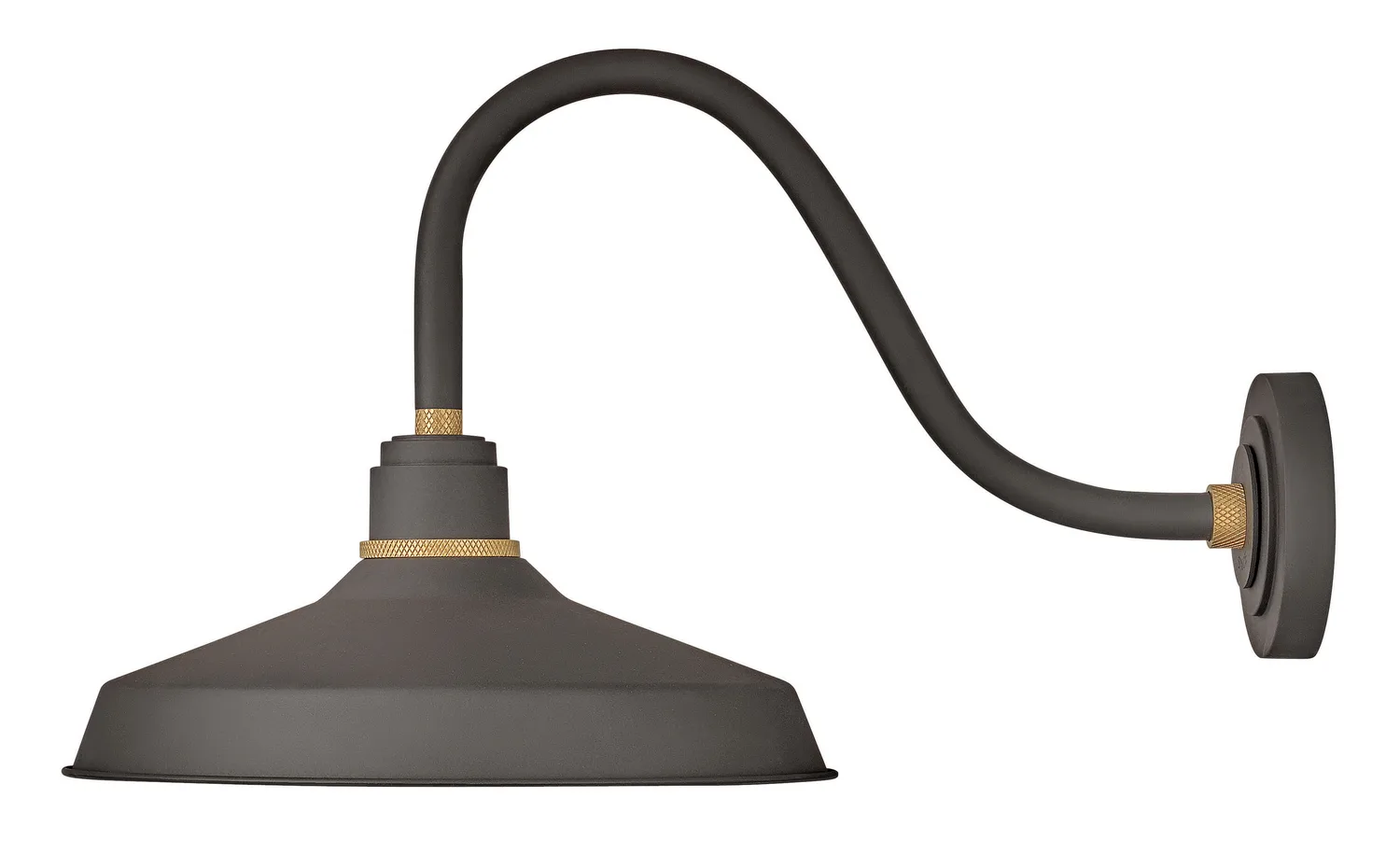 Foundry Classic LED Barn Light in Museum Bronze