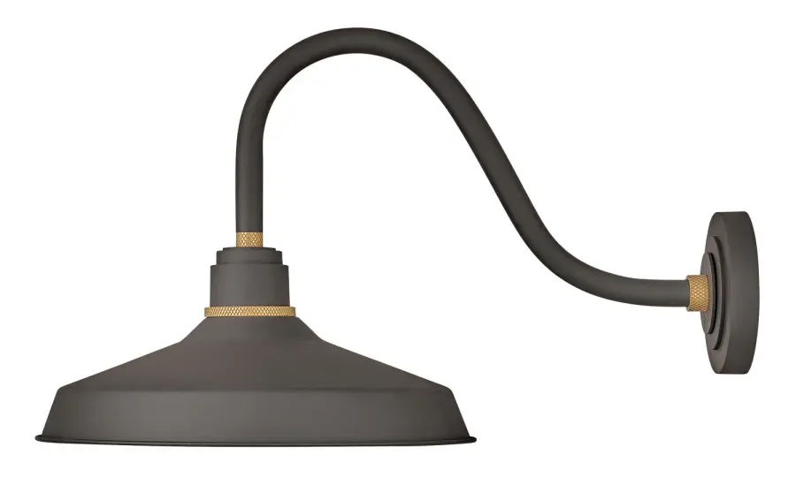 Foundry Classic LED Barn Light in Museum Bronze