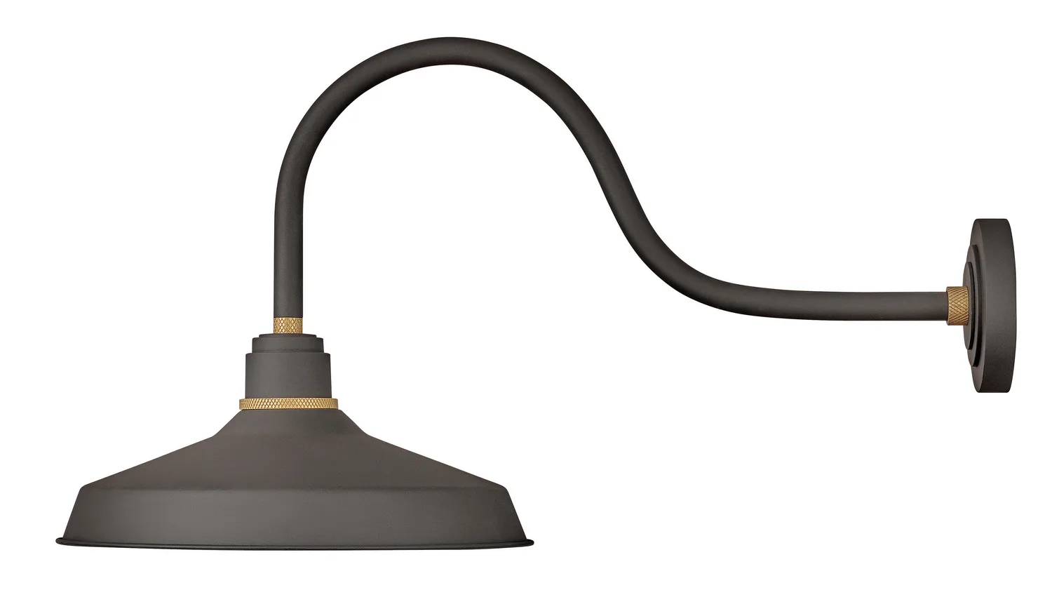 Foundry Classic LED Barn Light in Museum Bronze