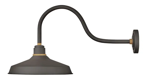 Foundry Classic LED Barn Light in Museum Bronze