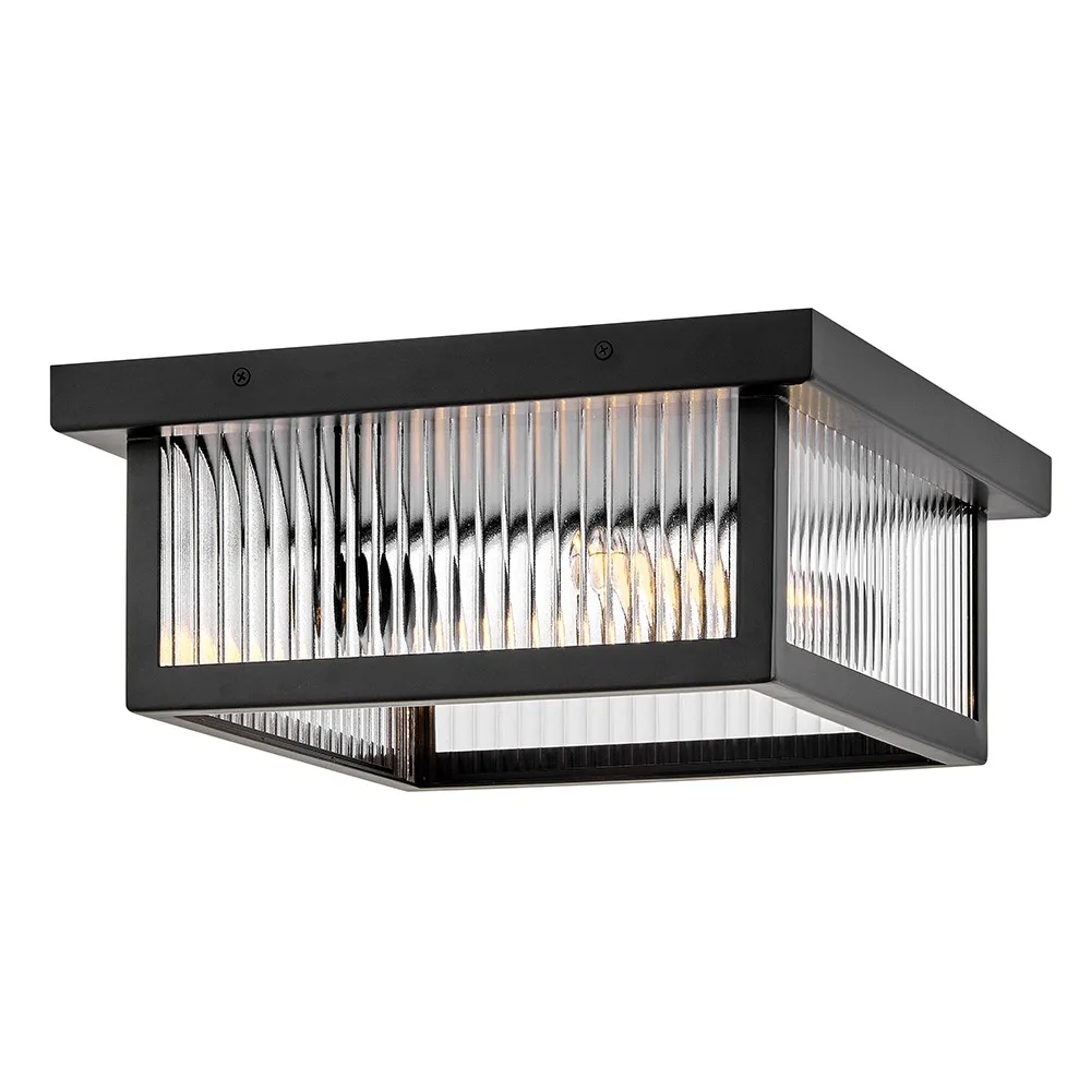Torrent LED Flush Mount in Black