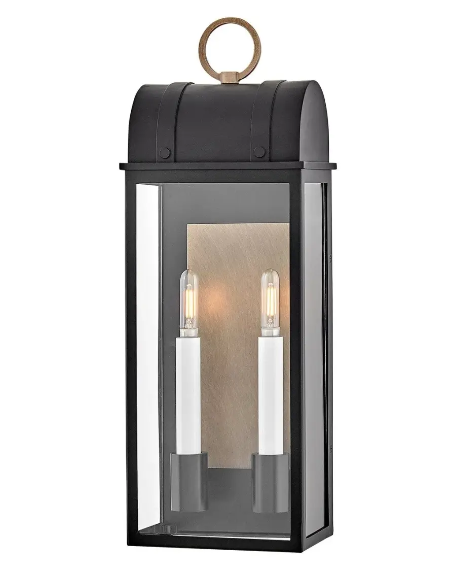 Campbell LED Wall Mount in Black