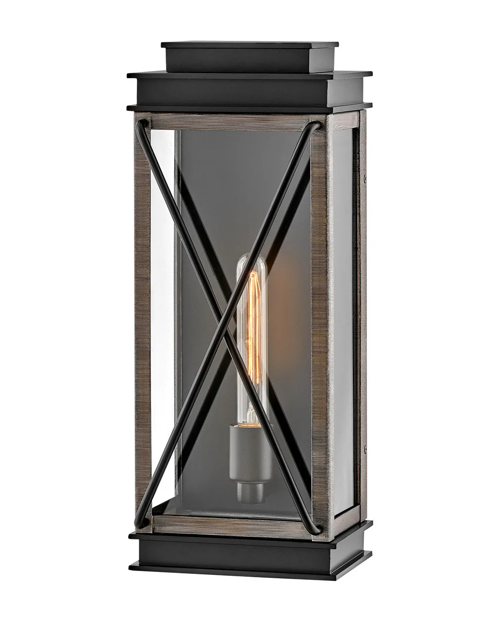 Montecito LED Outdoor Wall Sconce in Black