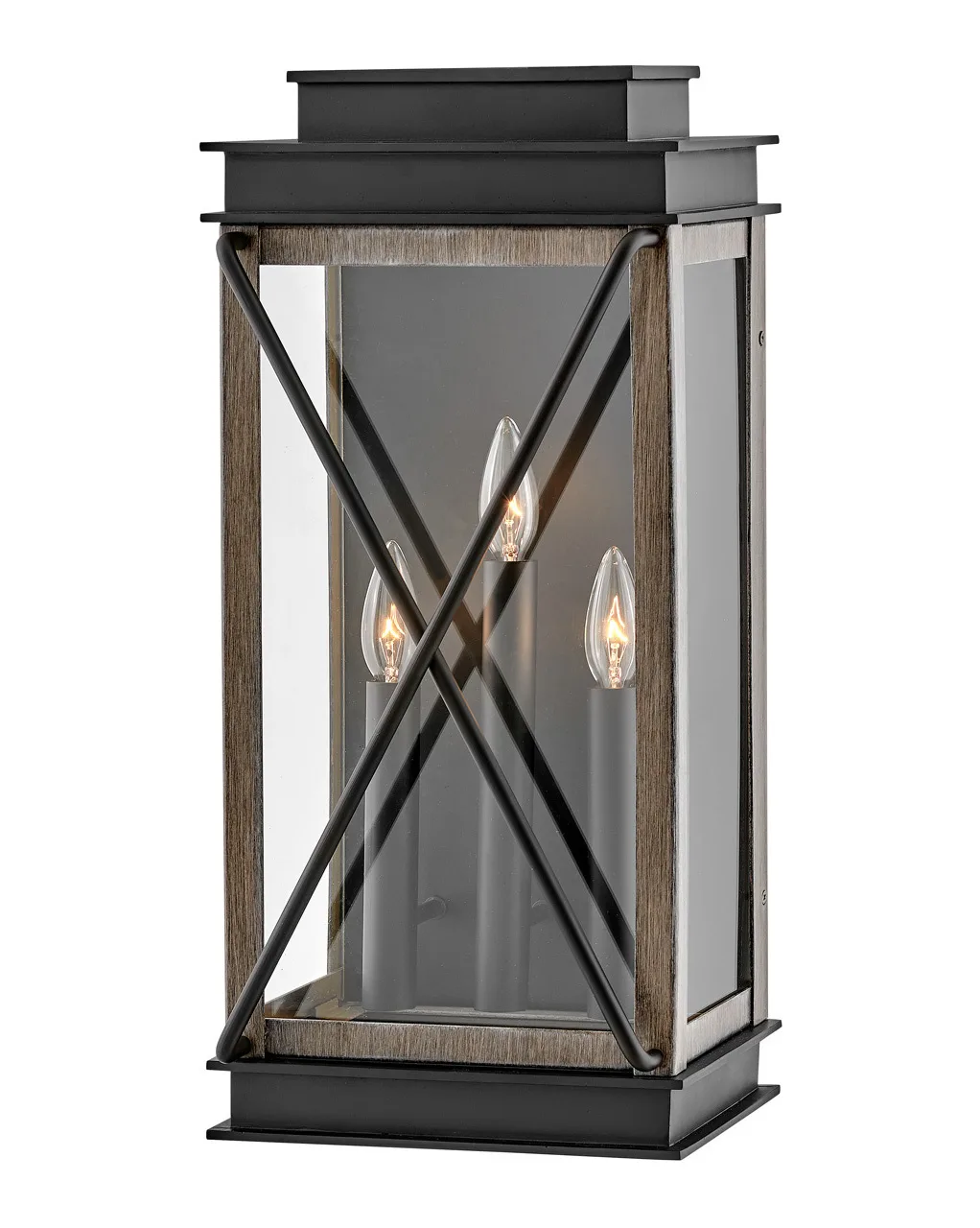 Montecito LED Outdoor Wall Sconce in Black
