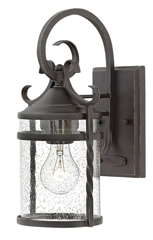 Casa LED Outdoor Wall Sconce in Olde Black