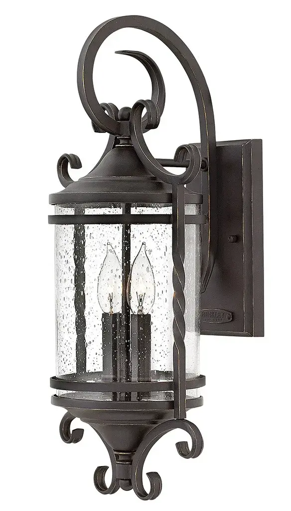Casa LED Outdoor Wall Sconce in Olde Black