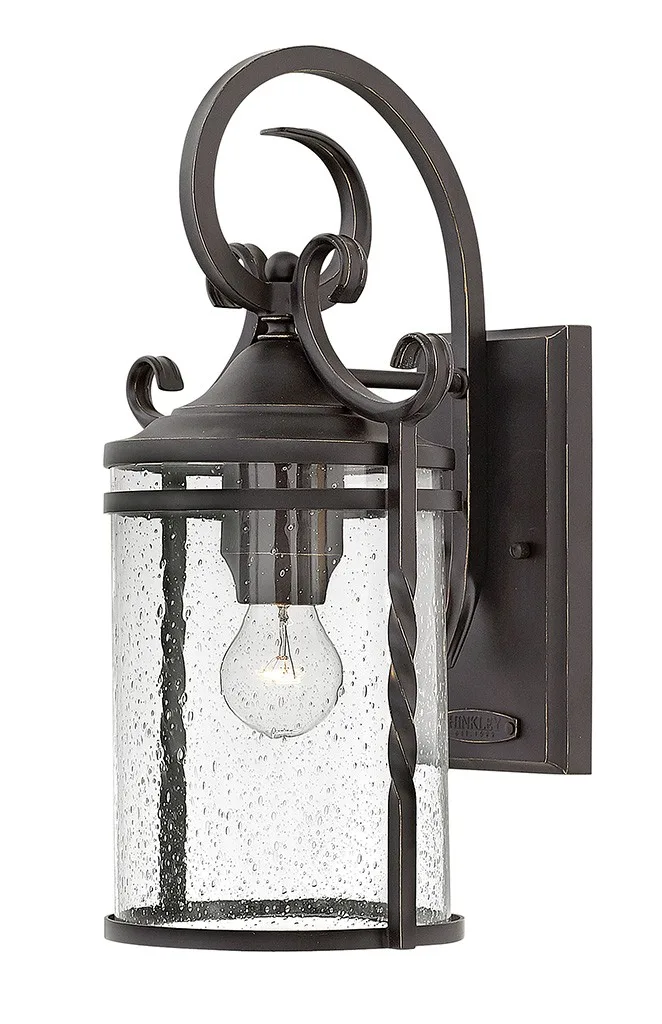 Casa LED Outdoor Wall Sconce in Olde Black
