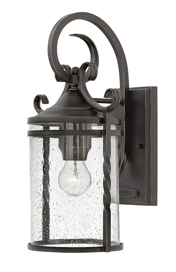 Casa LED Outdoor Wall Sconce in Olde Black