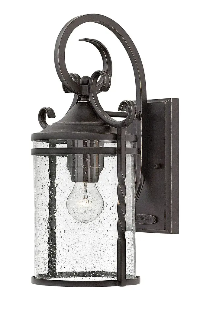 Casa LED Outdoor Wall Sconce in Olde Black