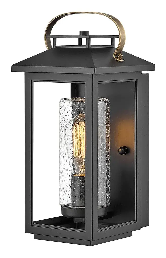 Atwater LED Outdoor Wall Sconce in Black