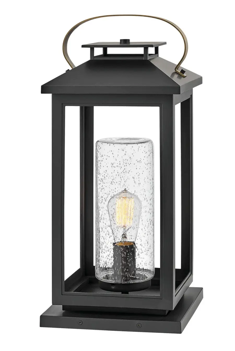 Atwater LED Pier Mount in Black