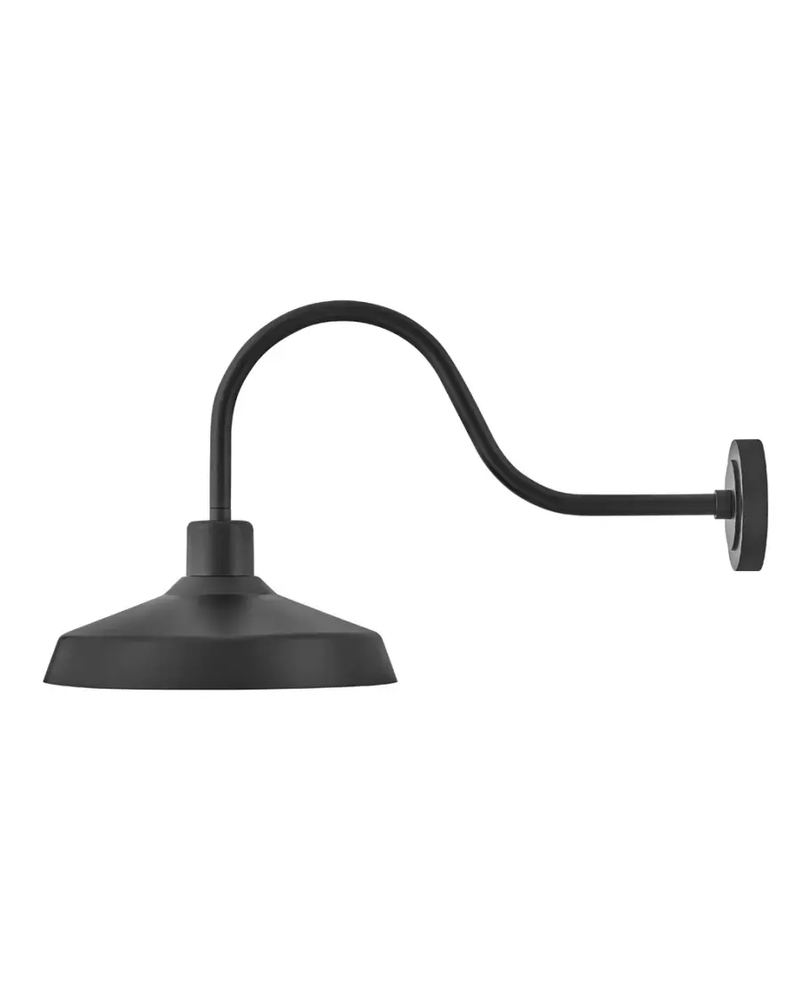 Forge LED Outdoor Wall Sconce in Black
