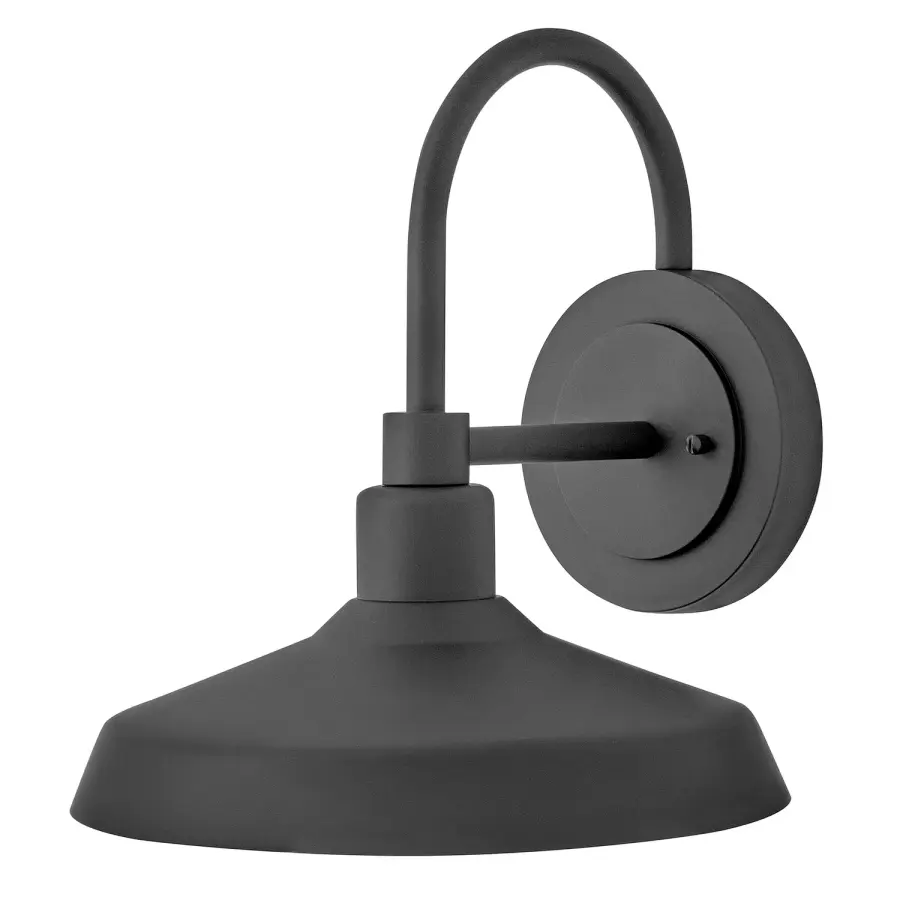 Forge LED Wall Mount Barn Light in Black