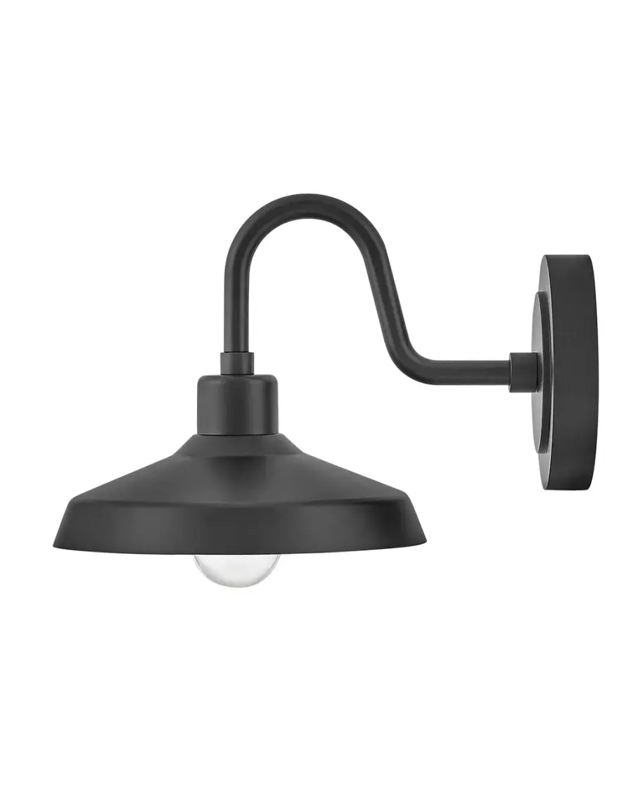 Forge LED Outdoor Wall Sconce in Black