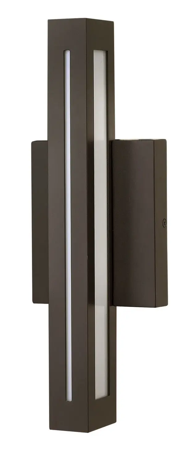 The Vue LED Wall Sconce combines contemporary minimalism with practical versatility. Its architectural aluminum form with acrylic lens delivers 1200 lumens of warm 3000K light while meeting ADA, Title 24, and wet-rated requirements.