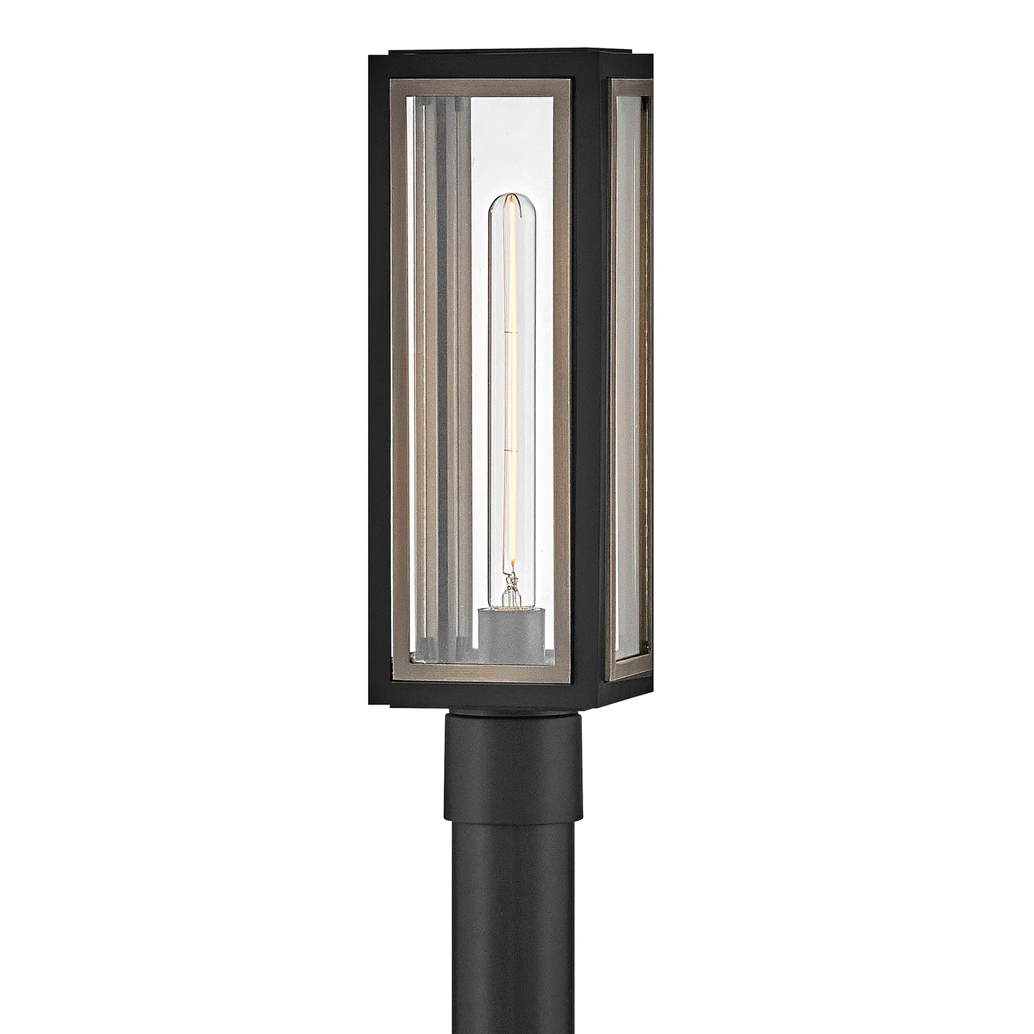Shaw LED Wall Mount Lantern in Black