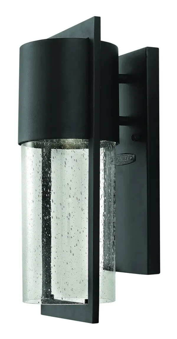 Shelter LED Outdoor Wall Sconce in Black