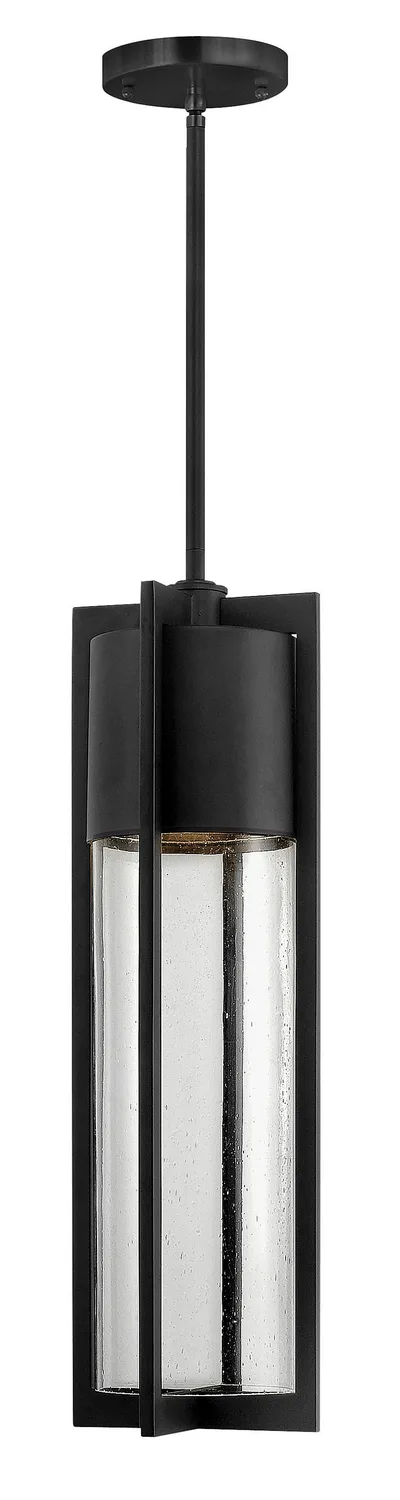 Shelter LED Hanging Lantern in Black