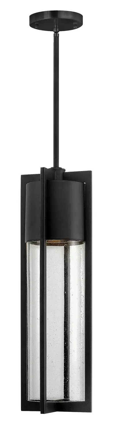 Shelter LED Hanging Lantern in Black