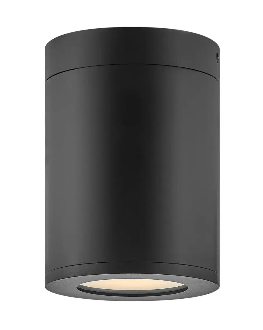 Silo LED Flush Mount in Black - Image 1