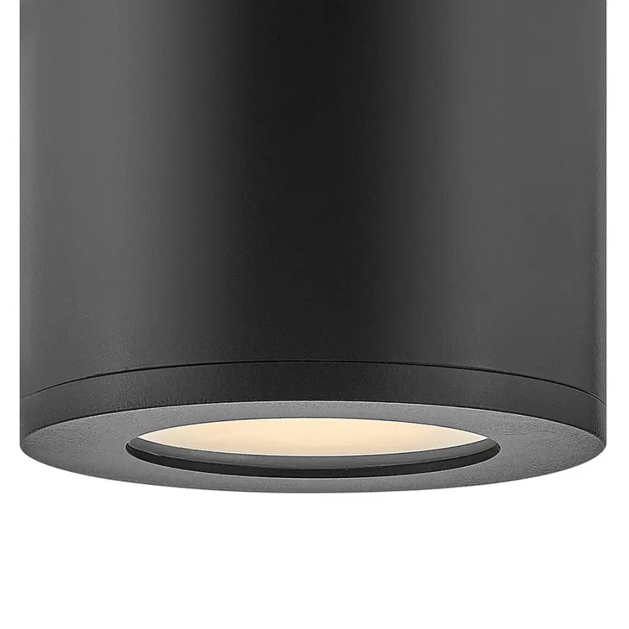 Silo LED Flush Mount in Black - Image 4