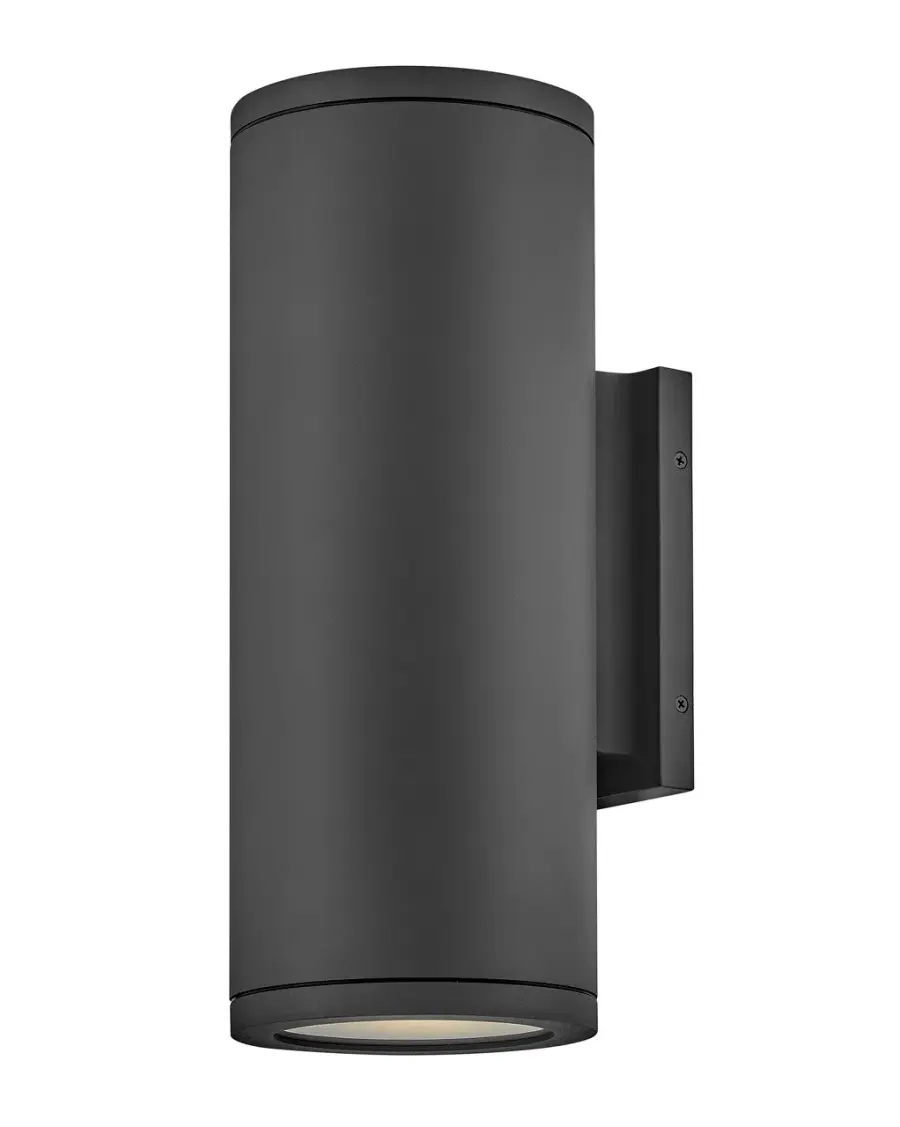 Silo LED Outdoor Wall Sconce in Black