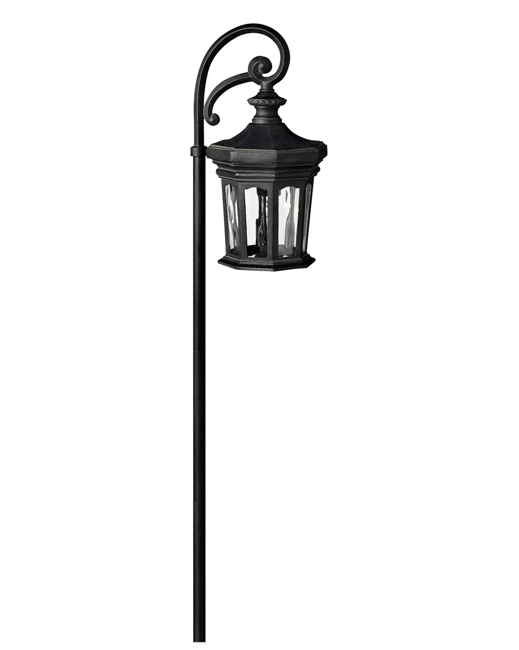 Raley LED Path Light in Museum Black