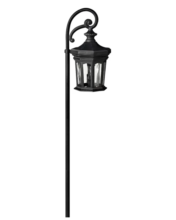 Raley LED Path Light in Museum Black
