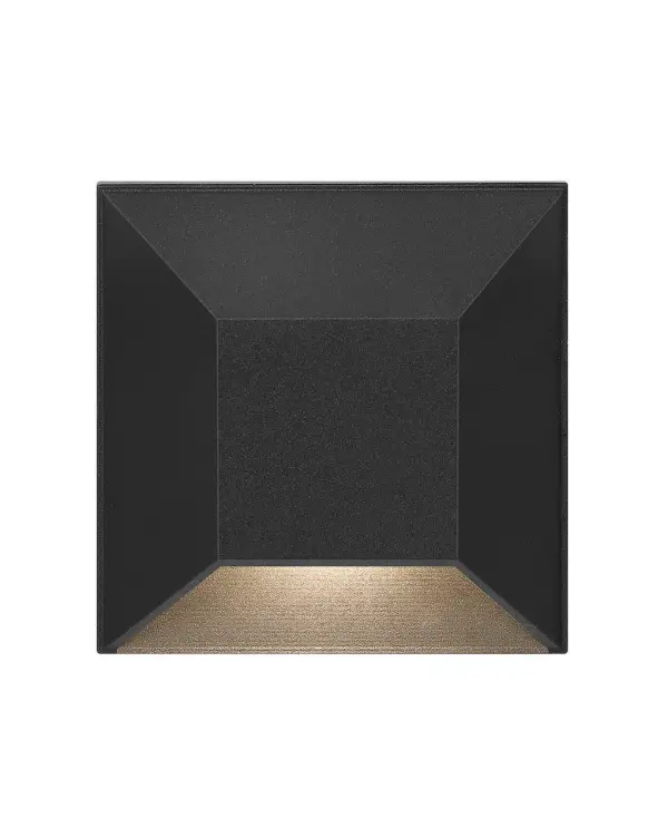 Nuvi LED Deck Sconce in Black