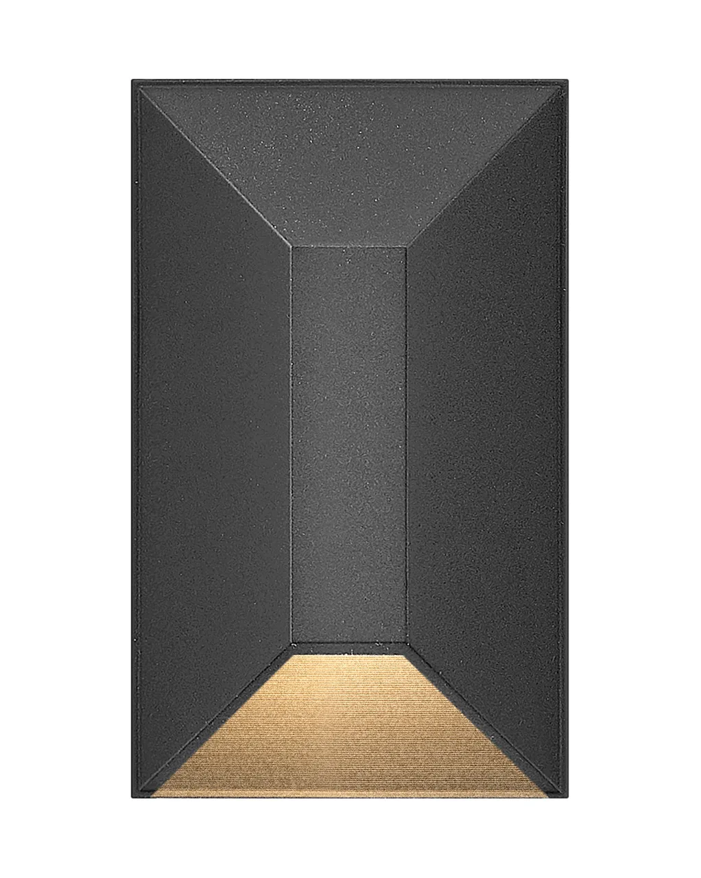 Nuvi LED Deck Sconce in Black