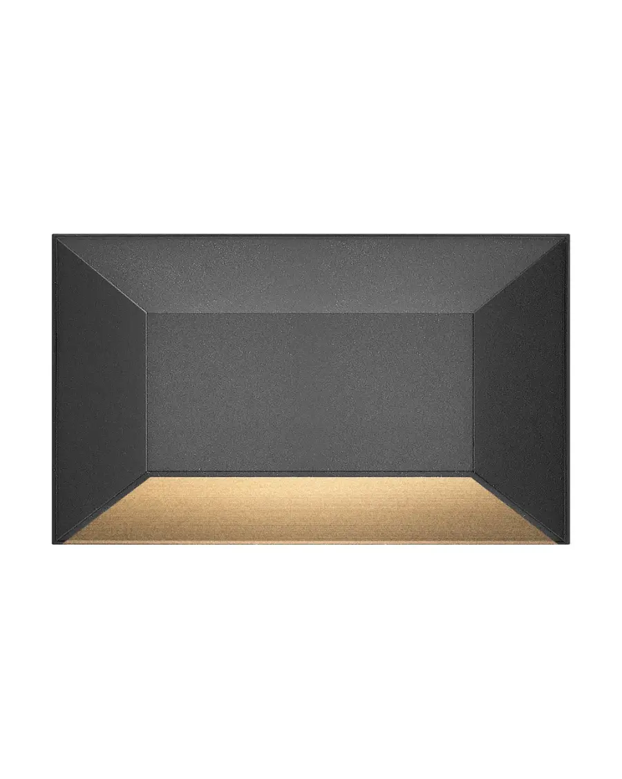 Nuvi LED Deck Sconce in Black