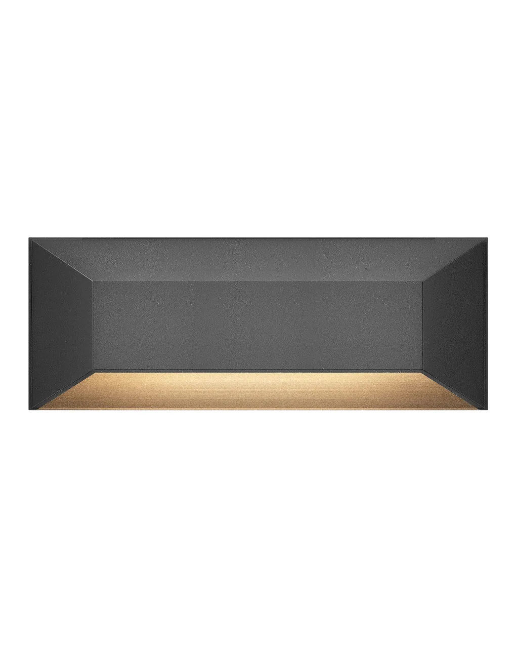 Nuvi LED Deck Sconce in Black