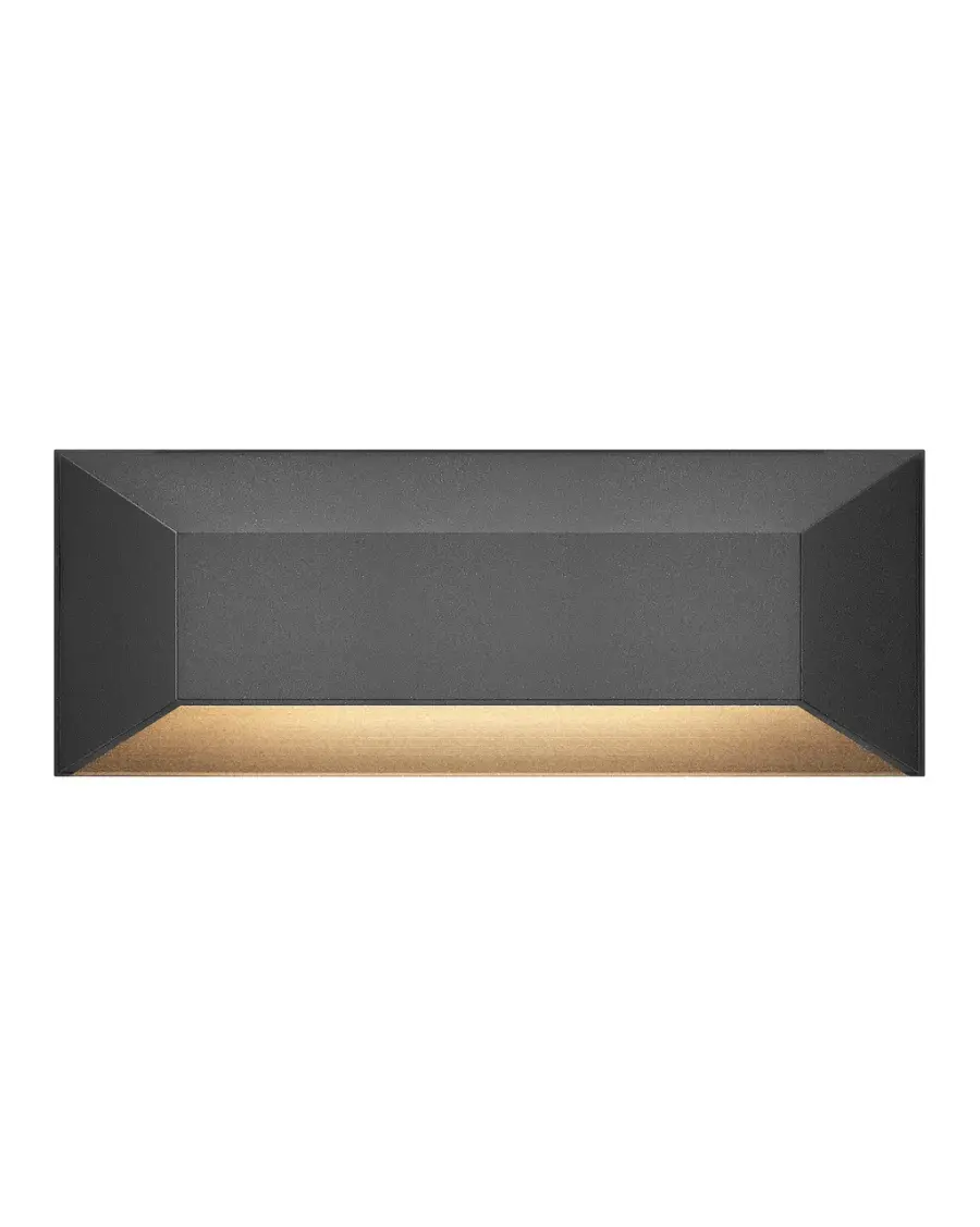 Nuvi LED Deck Sconce in Black