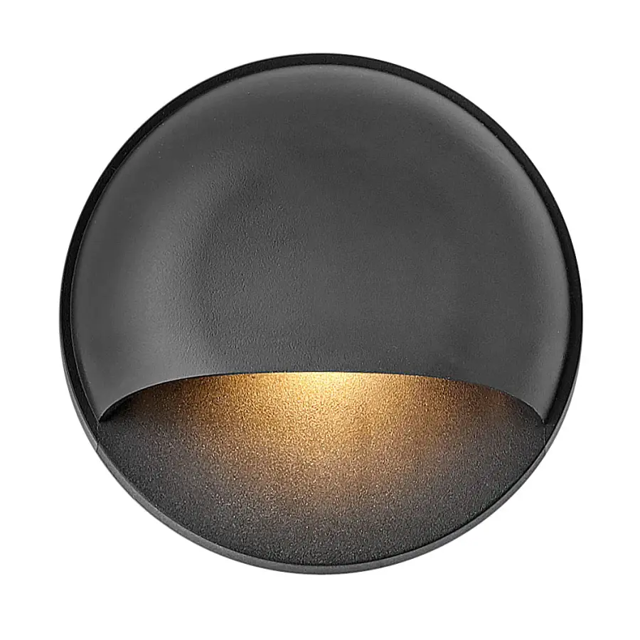 Nuvi LED Deck Sconce in Black