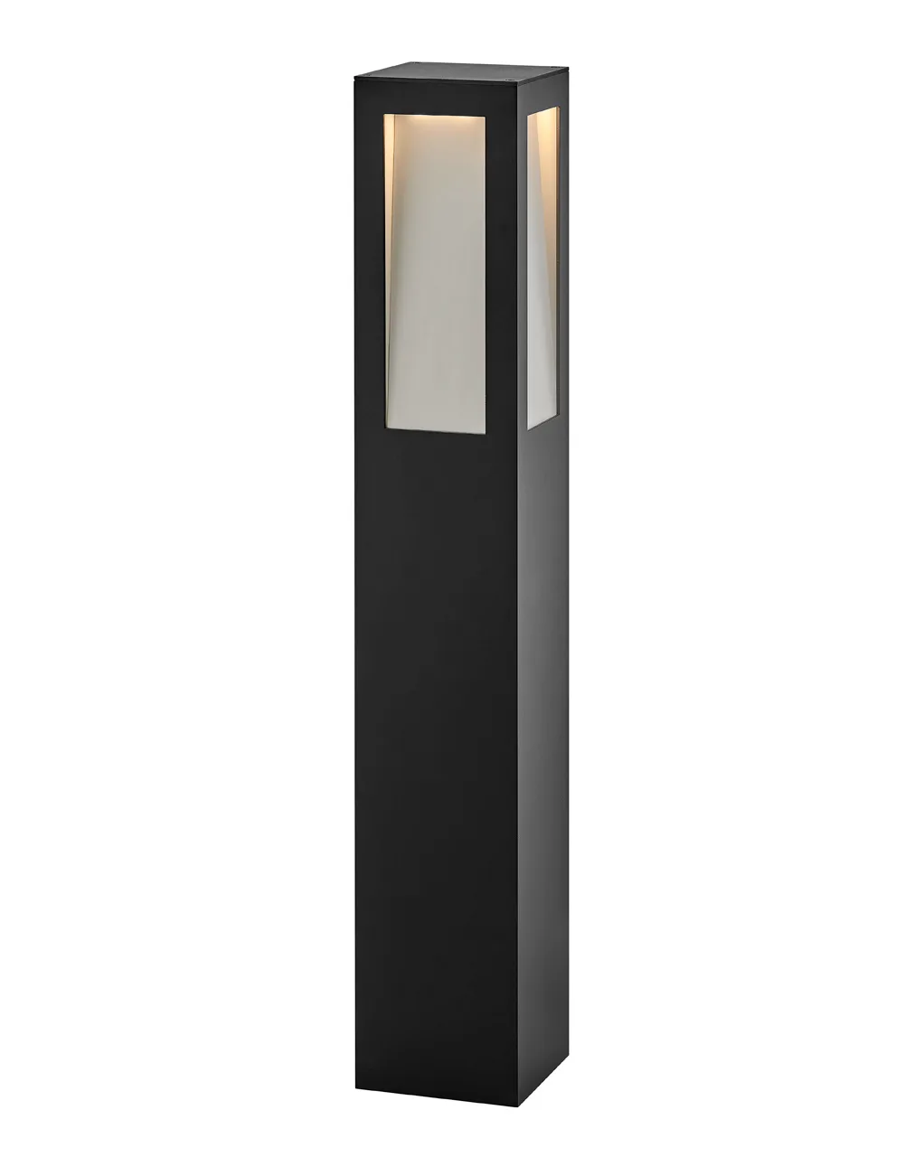 Taper LED Bollard in Textured Black